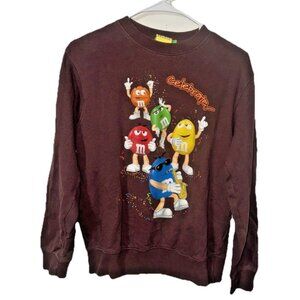 Bossini M&M Sweatshirt Brown Celebrate Size Small